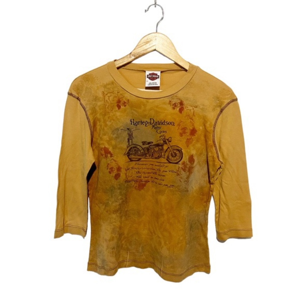 HarleyDavidson Brown Long Sleeve Top
Logo Womens XL